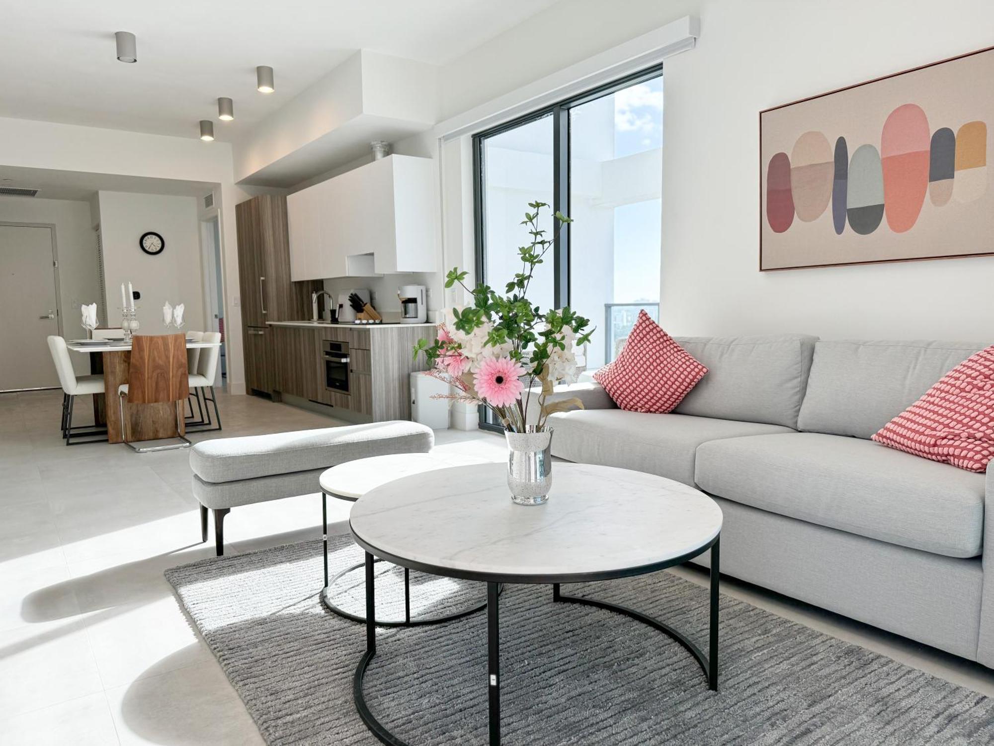 Apartment Private Terrace In Luxury 3br In Brickell