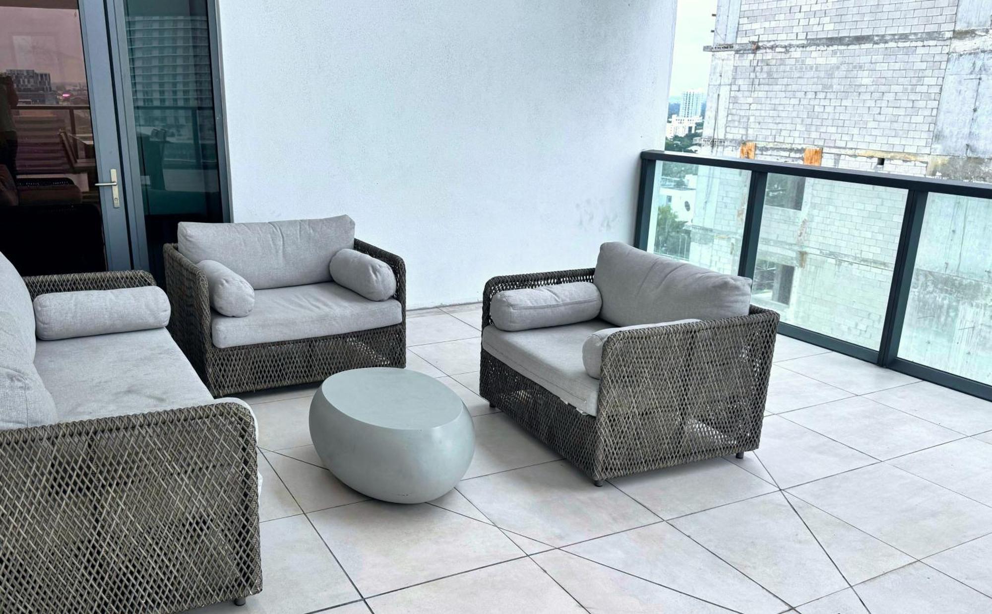 Private Terrace In Luxury 3br In Brickell